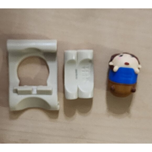 Disney Tsum Tsum Tangled Mini Figures Flynn Rider Rapunzel - Picture 3 of 10